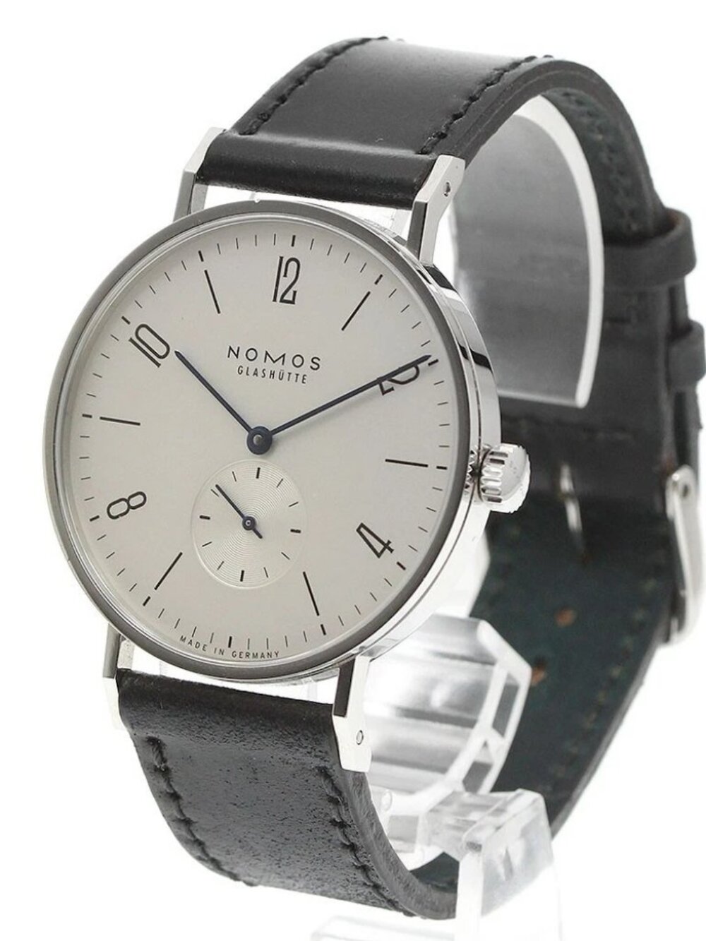 NOMOS Tangente38 TN1AW238 Silver Dial Hand Winding Men's Watch_972399